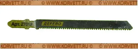 27018. Пилка для лобзика T101AIF, 77мм  Энкор
