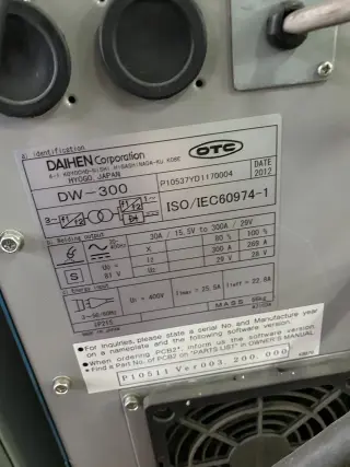 Роботизированный сварочный комплекс OTC AII-V6L