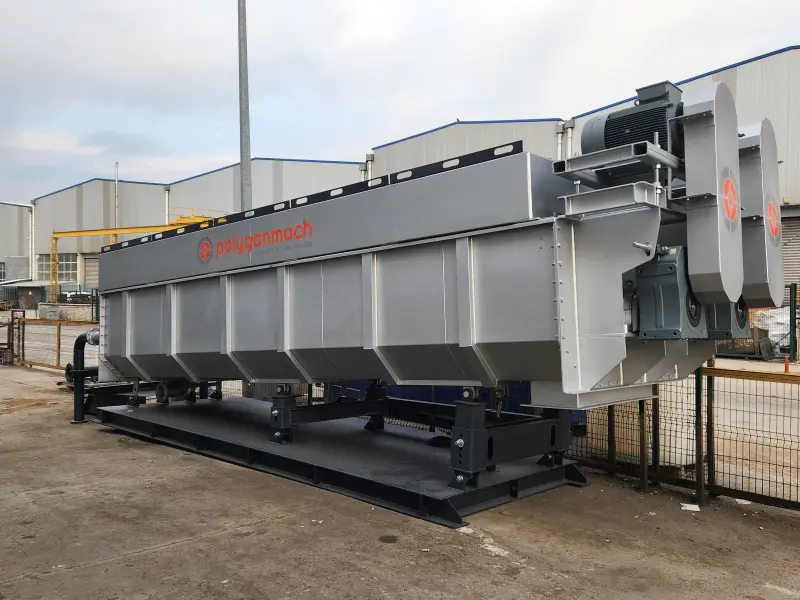 ПРОДАЕМ : Корытная Мойка Polygonmach для промывки щебня и гравия
