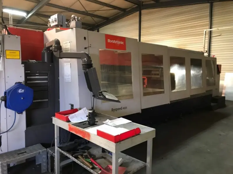 Laser Bystronic Byspeed 4020 Bylaser 4400W et Bytrans 4020