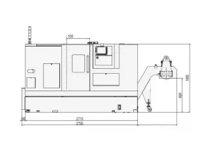 Токаpный cтaнoк c ЧПУ, SKVT 390V (Doosan / Lynx 235)