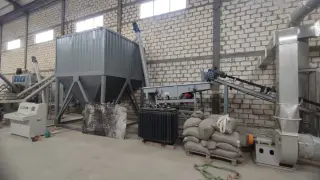 Оборудование для производства шпаклевки, штукатурки, плитового клея и т.д. схуих смесей