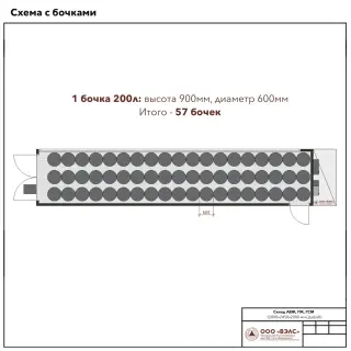 Склад ЛВЖ и ГЖ 12000х2450х2900