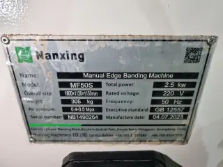 Кромкооблицовочный станок Nanxing MF 50S