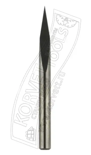 302-660. Фреза гравировальная твердосплавная CARBIDE D6 TL50 Z3 А60° Х6