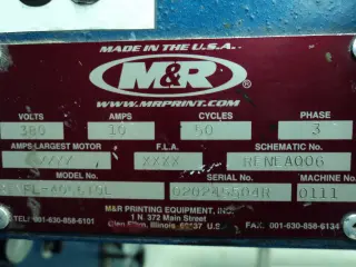 Плоскопечатный станок M&amp;R RENEGADE 4056 + УФ Сушка
