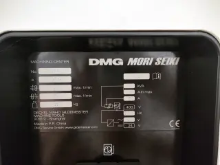 Вертикальный фрезерный обрабатывающий центр с ЧПУ DMG MORI DMC 635 V ecoline