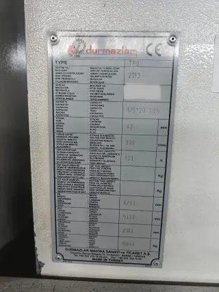 Координатно-пробивной пресс Durma ТP9 с ЧПУ