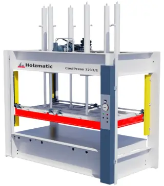 Холодный плоский пресс HOLZMATIC CoolPress 3213/1