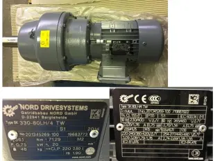 Мотор-редуктор Getriebebau Nord модел SK330-80L/4 TW