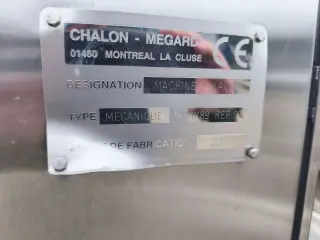 Промышленная тоннельная моечная машина Chalon Megard (Франция) для паллет и плоской тары