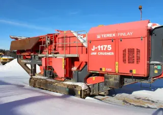 Запчасти гусеничного хода дробилок TEREX Finlay J-1175