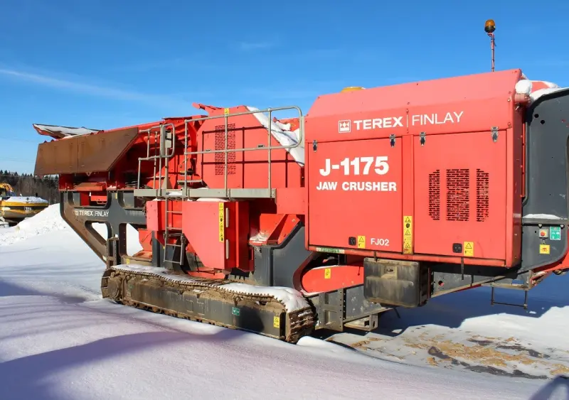 Запчасти гусеничного хода дробилок TEREX Finlay J-1175