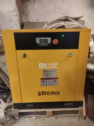 Винтовой компрессор berg вк-15Р 8 бар