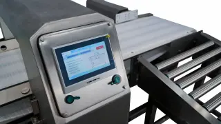 Металлодетектор конвейерный MD PRIME 5025 с отбраковщиком для крупногабаритного и тяжелого продукта