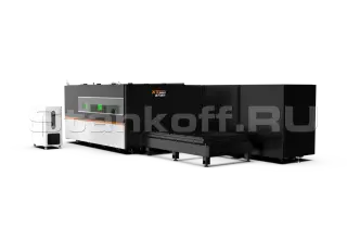 Оптоволоконный лазер в кабине для листов и труб XTC-1530GT/3000 Raycus
