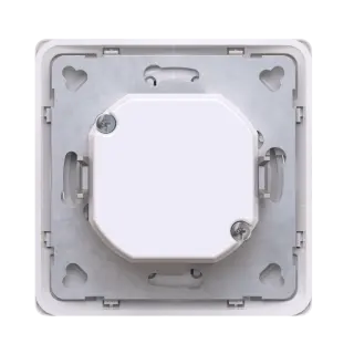 Диммер скрытой установки CADUCEUS ALING EON, поворотно-нажимной, LED 1-100Вт, универсальный