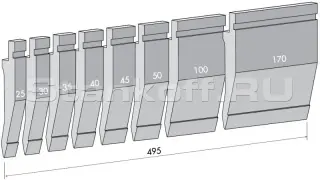 Пуансон для листогиба TOP.175-85-R08-S/FA/R