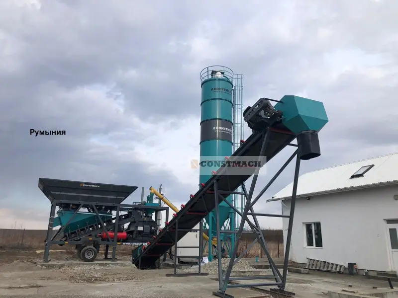 Constmach 30 м3 / ч ЭКОНОМИЧЕСКИЙ БЕТОННЫЙ ЗАВОД