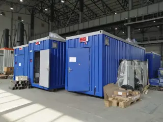 Дизель генератор в контейнере ДВС Lister Petter