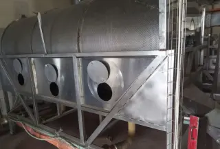 Установка для шлифовки зерна