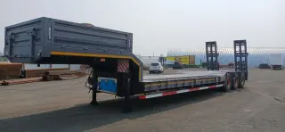 Полуприцеп-трал с трапами TONGYADA CTY9603TDPS негабарит с понижением 3-оси, новый