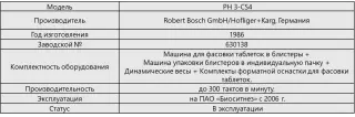 Блистерно-упаковочная линия для производства таблеток «HOFLIGER+KARG»