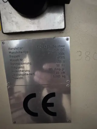 Вертикальный токарный центр SCHERER VDZ 120 с ЧПУ