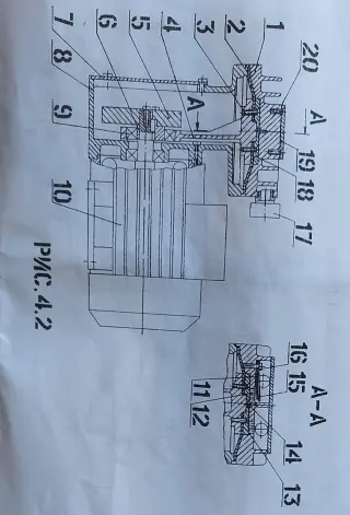 Насос вакуумный мембранный нвм-12хк