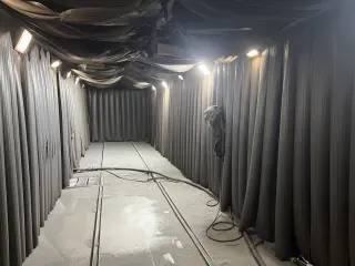 Дробеструйная обитаемая камера 2500х2200х12500