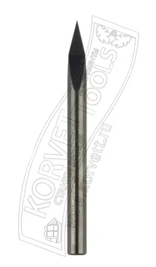 302-660. Фреза гравировальная твердосплавная CARBIDE D6 TL50 Z3 А60° Х6