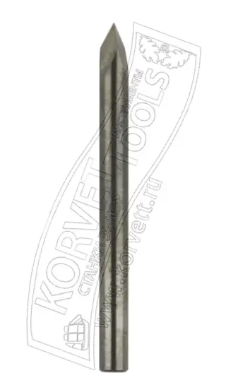 302-660. Фреза гравировальная твердосплавная CARBIDE D6 TL50 Z3 А60° Х6