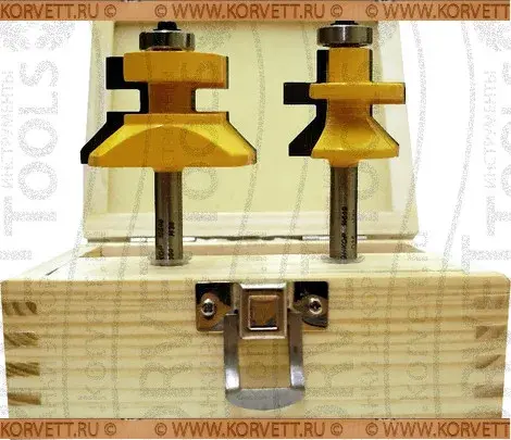 10607. Набор фрез д/ изготов. вагонки 2 шт. d50х30,Х8 #23650