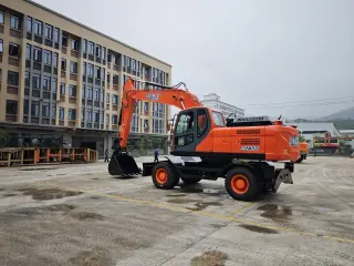 Колёсный экскаватор Jinggong JG230S