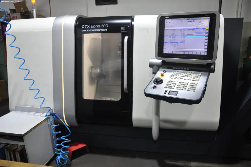 Токарный центр с ЧПУ DMG GILDEMEISTER CTX ALPHA 300