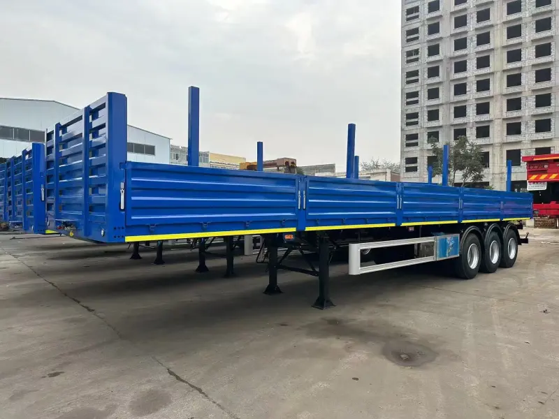 Полуприцеп с бортовой платформой TONGYADA CTY9603LBD 3-оси