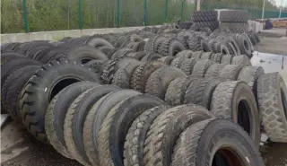 Автошины бывшие в употреблении