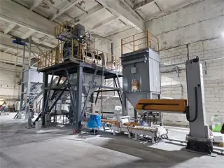 Линия для производства сухих строительных смесей