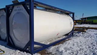 Танк-контейнер тип Т11 объём 24м3 для перевозки нефтепродуктов, новый