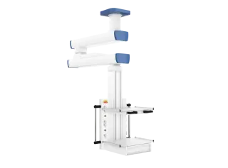 Потолочная двухплечевая вертикальная медицинская консоль CADUCEUS C2E-V