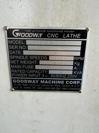 Токарный станок с ЧПУ Goodway - GTS 150-MMX
