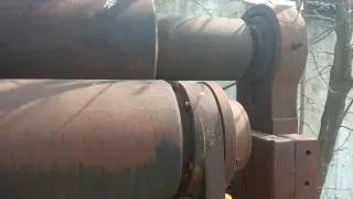 Машина листогибочная трехвалковая ИБ2230.12