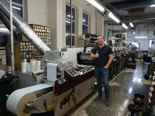 Узкорулонная флексомашина LP3000-10А Mark Andy