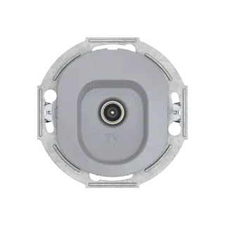 Механизм одиночной антенной TV розетки скрытой установки CADUCEUS ALING EON