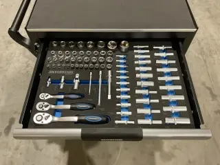 Профессиональная тележка-шкаф с набором инструментов 11640 Silverstahl Limited Edition