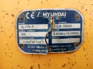 Ковш на фронтальный погрузчик HYUNDAI HL770-7 / HL770-7A