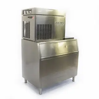 Льдогенератор (чешуя, 385кг) Brema MUSTER 350A-Q + бункер BIN 350