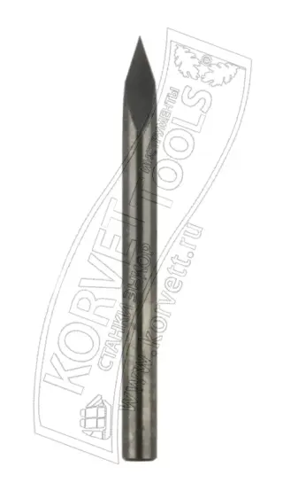 302-660. Фреза гравировальная твердосплавная CARBIDE D6 TL50 Z3 А60° Х6