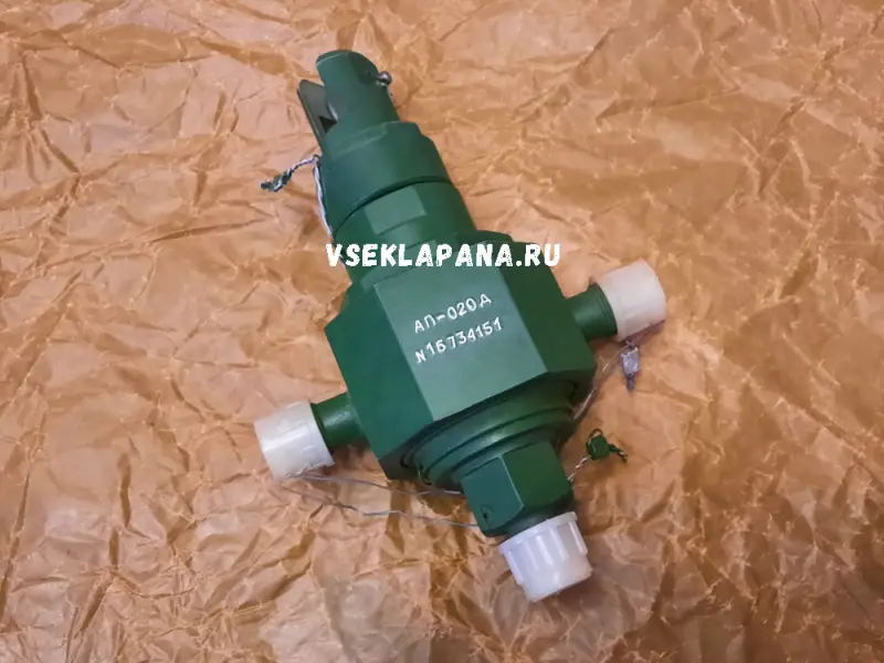 Предохранительный клапан АП-020Д (Ру=100-250 кгс/см2, Ду=6 мм)