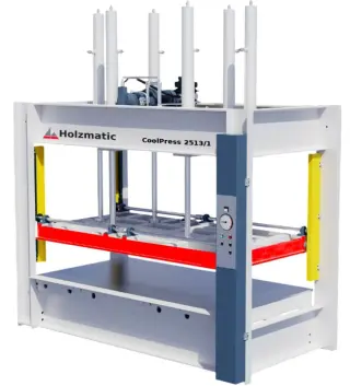 Холодный плоский пресс HOLZMATIC CoolPress 2513/1